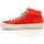 Sapatos Mulher Sapatilhas de cano-alto Kickers Arveiler Vermelho