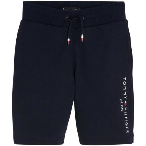 Textil Rapaz Shorts / Bermudas tommy Leather Hilfiger  Azul
