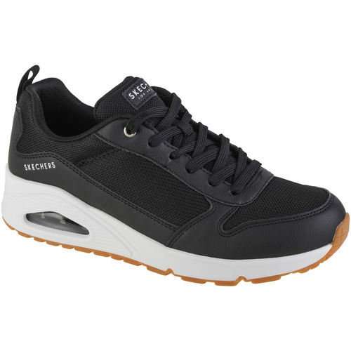 Sapatos Mulher Sapatilhas Skechers Uno - Inside Matters Preto