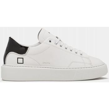 Sapatos Homem Sapatilhas Date W381-SF-PA-WB SFERA PATENT-WHITE/BLACK Branco