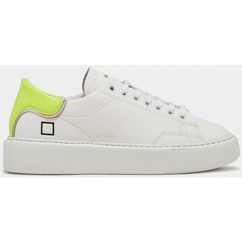 Sapatos Mulher Sapatilhas Date W381-SF-FL-HY SFERA FLUO-WHITE/YELLOW Branco