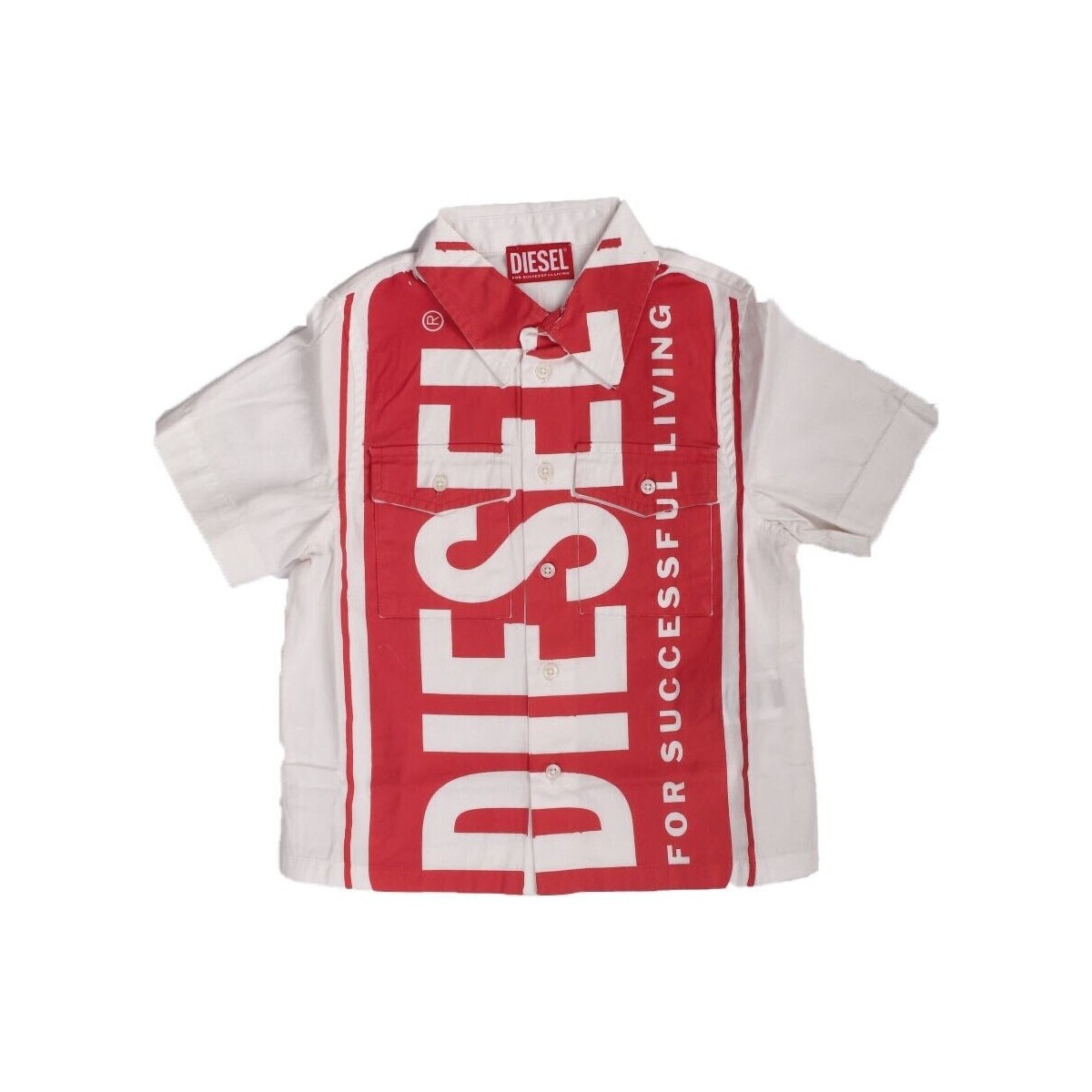 Textil Rapaz T-Shirt mangas curtas Diesel J01137 Branco