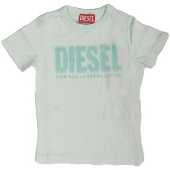 Textil Rapaz Tagliatore short-sleeved silk T-shirt Diesel J01130 Verde