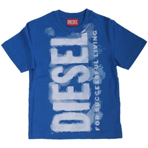 Textil Rapaz T-shirt Enfant Star Wars Diesel J01131 Azul