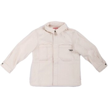 Textil Rapaz casacos de ganga Diesel J00794 Branco