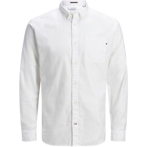 Textil Homem T-shirt mangas compridas Tourist Short Sleeve Shirt  Branco