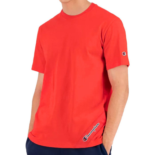 Textil Homem T-Shirt mangas curtas Champion  Vermelho