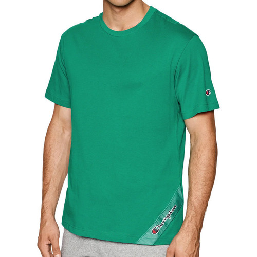 Textil Homem T-shirts e Pólos Champion  Verde