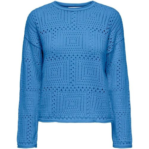 Textil Mulher camisolas Only 15285907 SANSI-PROVENCE Azul