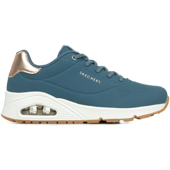 Sapatos Mulher Sapatilhas Skechers Uno Shimmer Away Azul