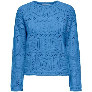 Textil Mulher camisolas Only 15285907 SANSI-PROVENCE Azul