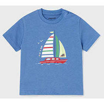 Textil Rapaz T-shirts e Pólos Mayoral 1022-77-3-12 Azul