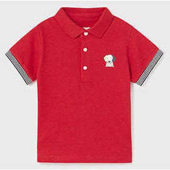 Textil Rapaz T-shirts collared e Pólos Mayoral 1102-52-11-12 Vermelho