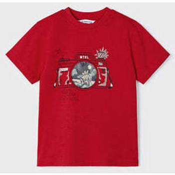 Textil Rapaz T-shirts e Pólos Mayoral 3003-60-11-17 Vermelho