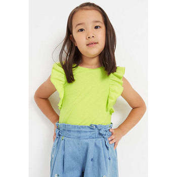 Textil Rapariga T-shirts e Pólos Mayoral 3068-14-14-17 Verde