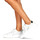 Sapatos Mulher Sapatilhas Sudadera con monograma icónico en gris de Calvin Klein Jeans CHUNKY CUPSOLE MONO LTH WN Branco