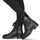 Sapatos Mulher Botas baixas Calvin Klein Jeans RUBBER SOLE COMBAT BOOT W/HW Preto