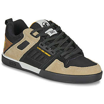 Sapatos Homem Sapatos estilo skate DVS COMANCHE 2.0+ Preto / Bege / Amarelo