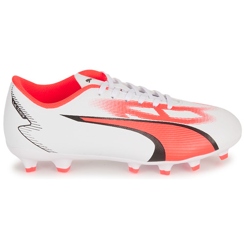 Puma ULTRA PLAY FG/AG Jr Branco / Vermelho