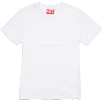 Textil Rapaz T-Shirt for mangas curtas Diesel J01124-KYAR1 Branco