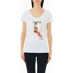 Textil Mulher T-shirts e Pólos Liu Jo WA3288 J5923-Q9273 Branco