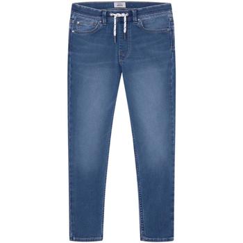 Textil Rapaz Calças Pepe jeans Button  Azul
