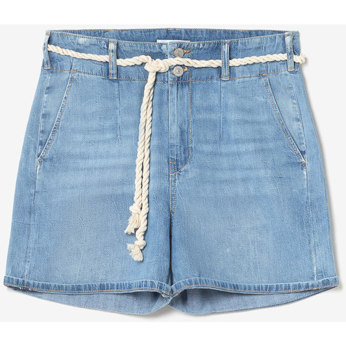 Textil Mulher Shorts / Bermudas Calças de ganga slim Calções em ganga SYDNEY 2 Azul