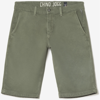 Textil Homem Shorts / Bermudas Calças Chino Joggises Bermudas calções JOGG Verde