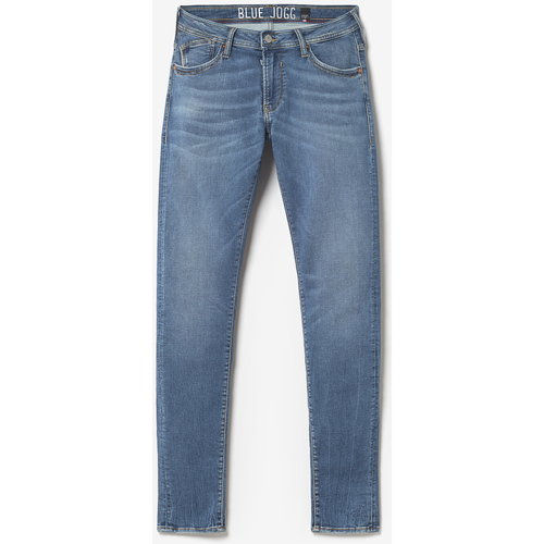 Textil Homem Lauren Ralph Lauren Le Temps des Cerises Jeans ajusté BLUE JOGG 700/11, comprimento 34 Azul