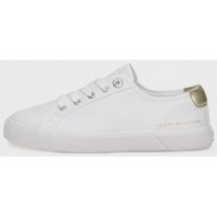 Sapatos Mulher Sapatilhas Tommy Hilfiger LACE UP VULC SNEAKER Branco