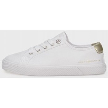 Sapatos Mulher Sapatilhas Tommy Hilfiger LACE UP VULC SNEAKER Branco