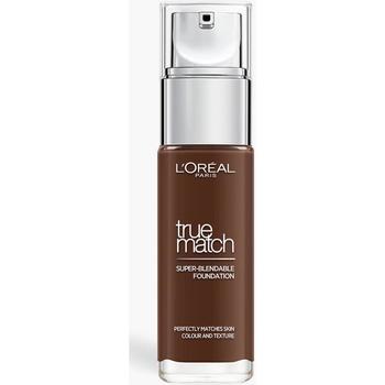 beleza Mulher The Indian Face  L'oréal loreal true match Super Blendable Foundation 10N CACAO loreal true match Super Blendable Foundation 10N CACAO