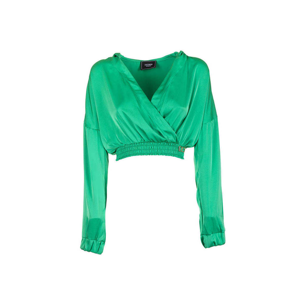 Textil Mulher camisas Fracomina FJ23ST1005W47001-4-1 Verde