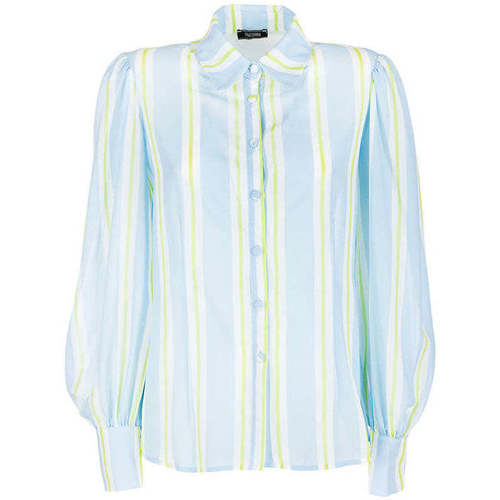 Textil Mulher camisas Fracomina FS23ST6002W412N4-3-1 Azul