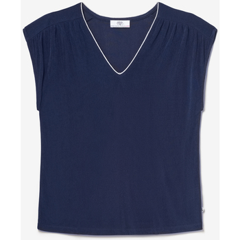 Textil Mulher T-shirts e Pólos Calças de gangaises T-shirt SIDY Azul