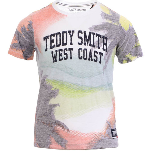Textil Rapaz Poder do arco-íris Teddy Smith  Branco