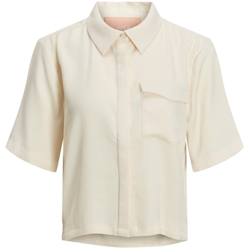 Textil Mulher Tops / Blusas Jjxx Camisa Lark Short S/S - Seedpearl Branco