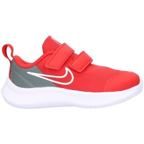 Sapatos Rapaz Sapatilhas results Nike DA2778 607 Niña Rojo Vermelho
