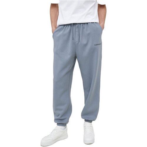 Textil Homem Shorts a vita alta con ricamo Blu Calvin Klein Jeans J30J322925 Cinza