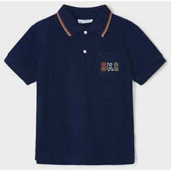 Textil Rapaz T-shirts Chiara e Pólos Mayoral 3154-37-3-17 Azul