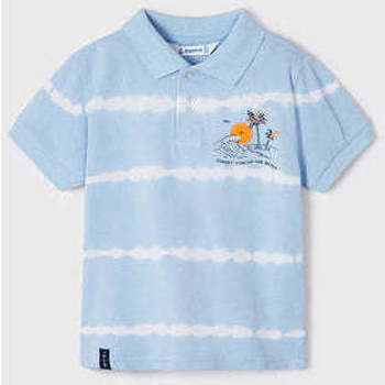 Textil Rapaz T-shirts e Pólos Mayoral 3156-34-3-17 Azul