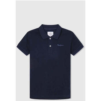 Textil Rapaz T-shirts e Pólos Pepe JEANS mesh PB540840-594-3-19 Azul