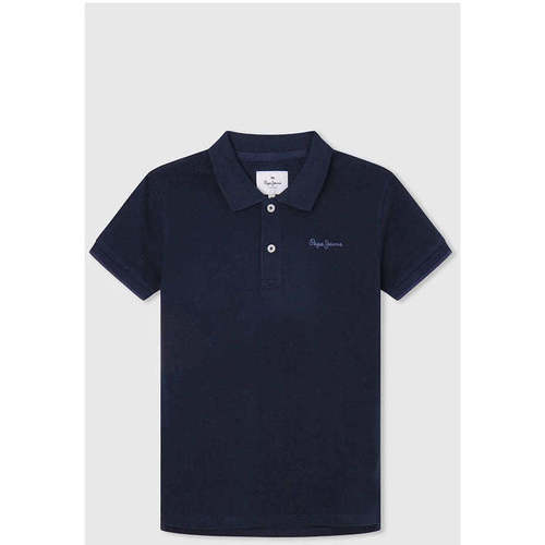 Textil Rapaz T-shirts e Pólos Pepe water jeans PB540840-594-3-19 Azul