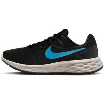 Sapatos Homem Sapatilhas de corrida Nike blue Revolution 6 NN Preto, Azul