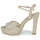 Sapatos Mulher Sandálias Menbur 23643 Ouro
