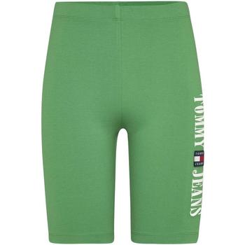 Textil Mulher Shorts / Bermudas Tommy gio Jeans  Verde