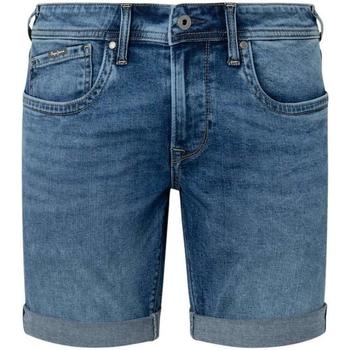 Textil Homem Shorts / Bermudas Pepe jeans and  Azul