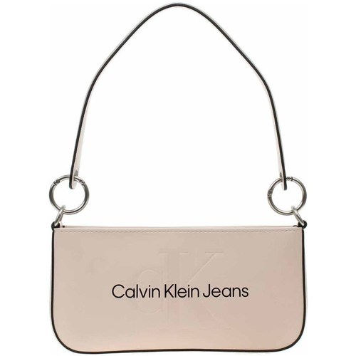 Malas Mulher Bolsa de mão Calvin Klein Jeans K60K610679TGE Creme