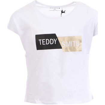Textil Rapariga Philosophy Di Lorenzo Serafini Kids Teen Shirts for Kids Teddy Smith  Branco