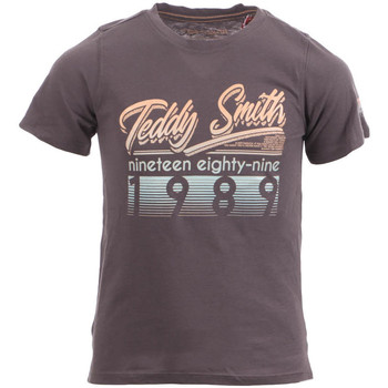 Textil Rapaz Martine Rose logo print short-sleeve shirt Teddy Smith  Cinza